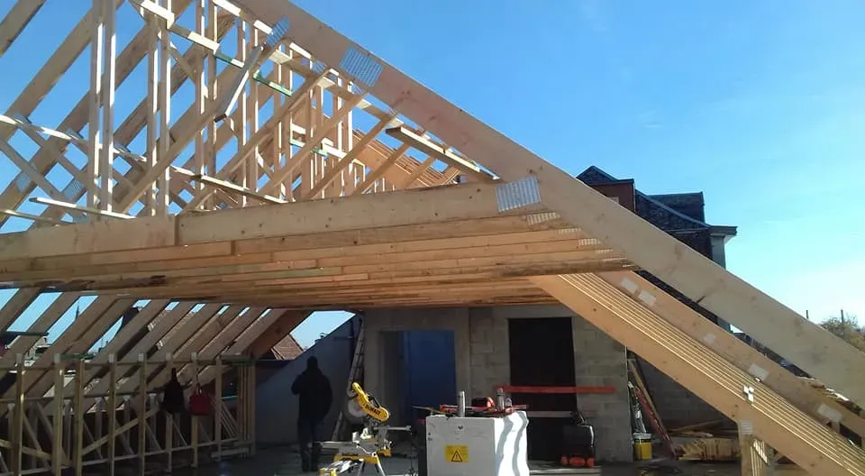 charpente à Frameries